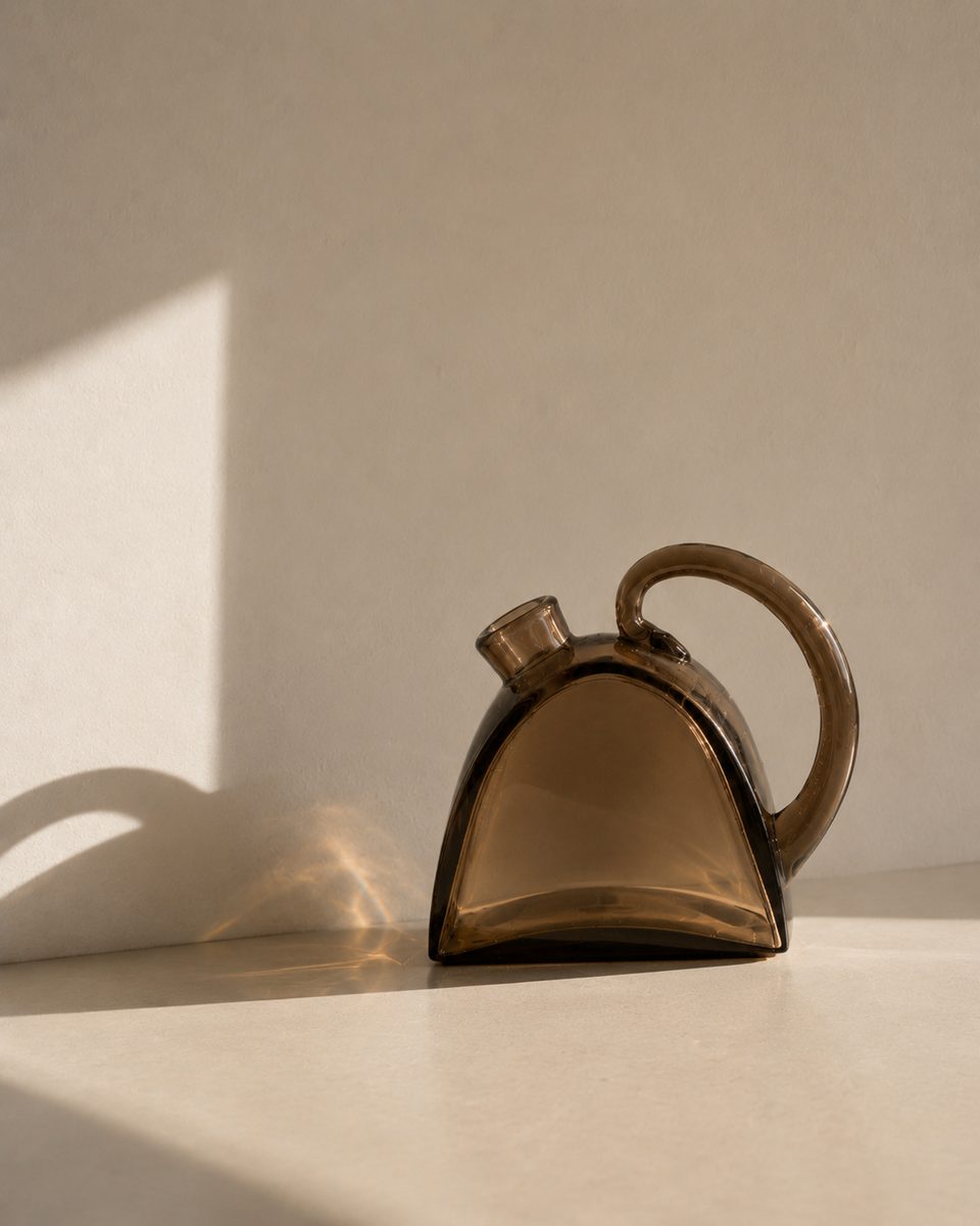 Carafe fumée — verre