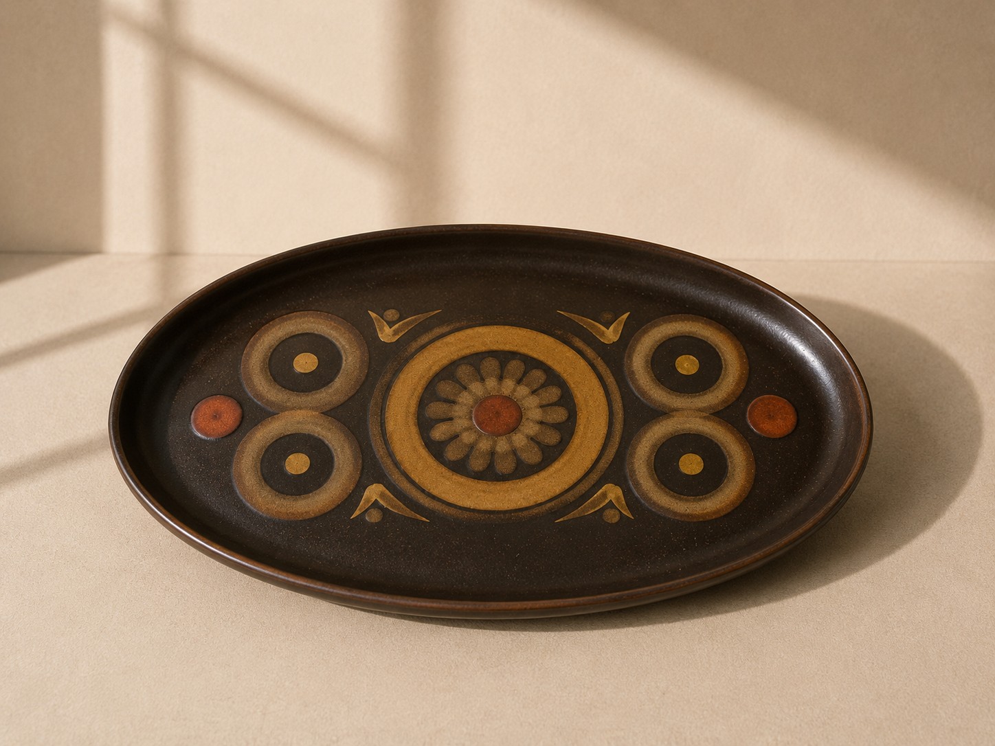 Denby Arabesque — le plat de service