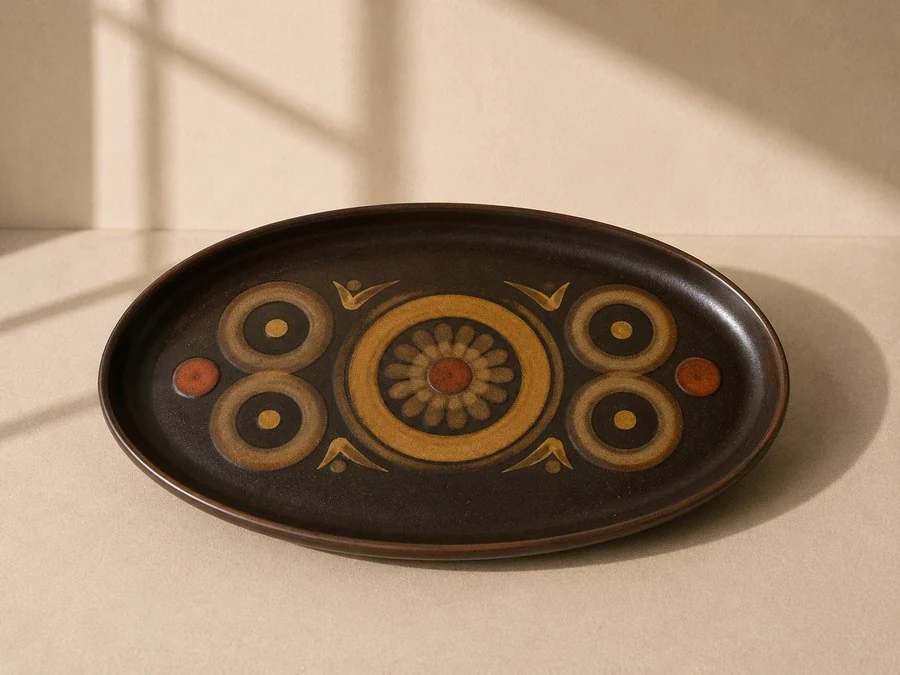 Denby Arabesque — le plat de service