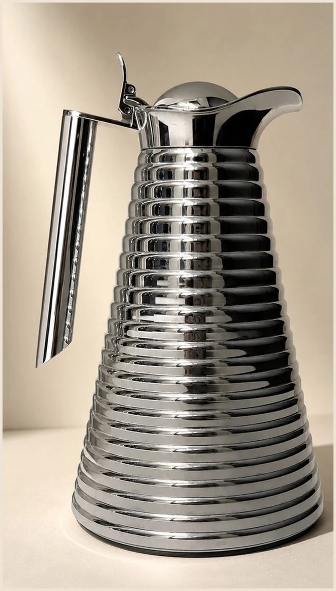 Alfi Thermoskan — Carafe isotherme chromée