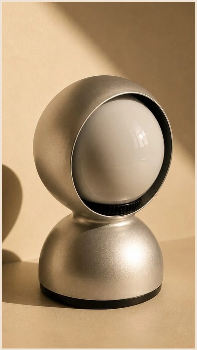 Lampe Eclisse vintage, exemple d’objet design documenté