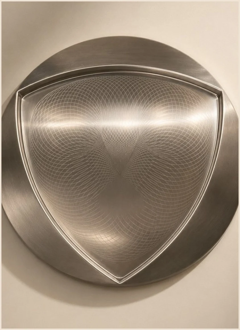 Plateau Trifoglio — Franco Grignani pour Alessi