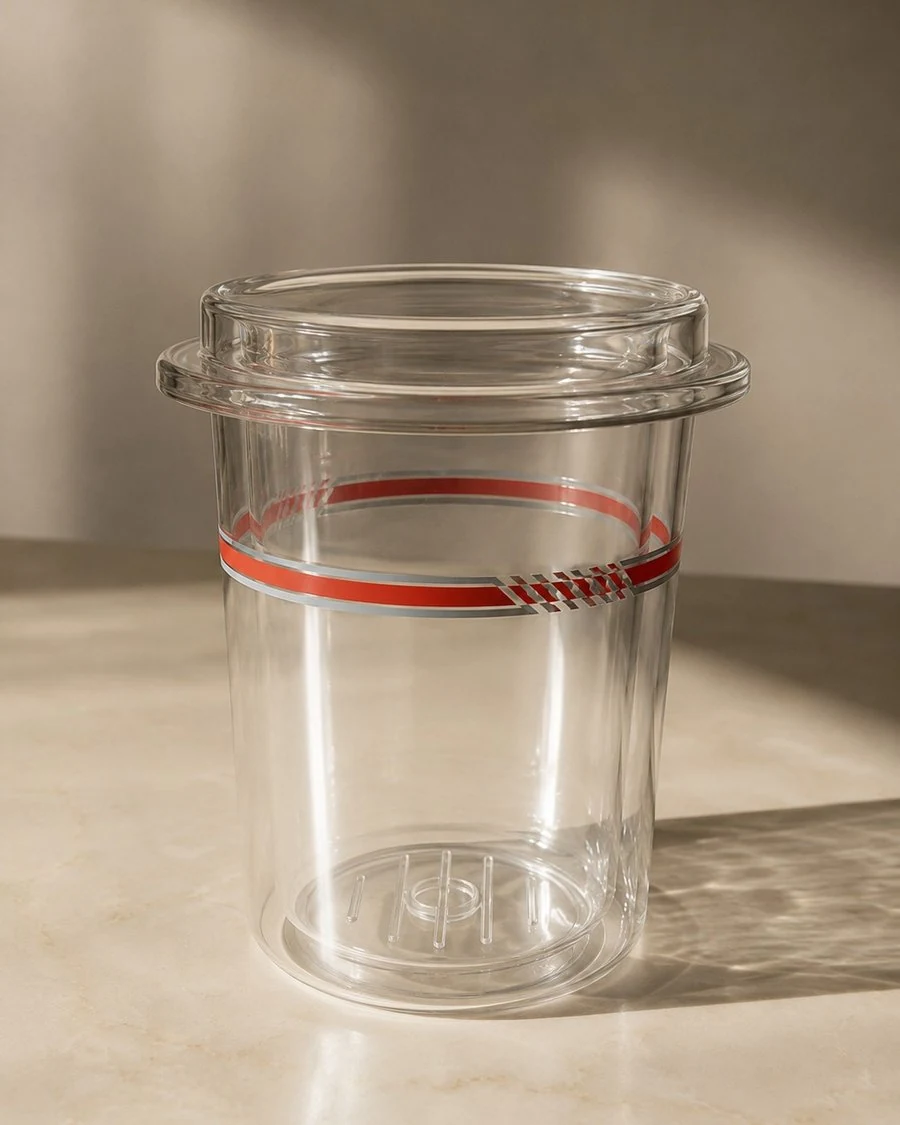 Rafraîchisseur Guzzini Polaris — dans sa boîte d'origine — accessoire bar Guzzini années 70
