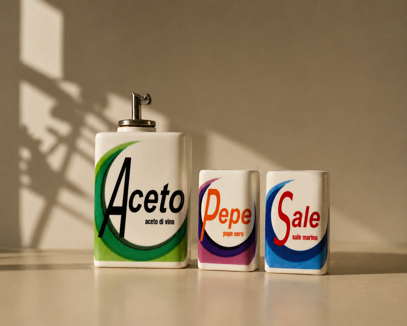 Set Il Coccio Condimenti