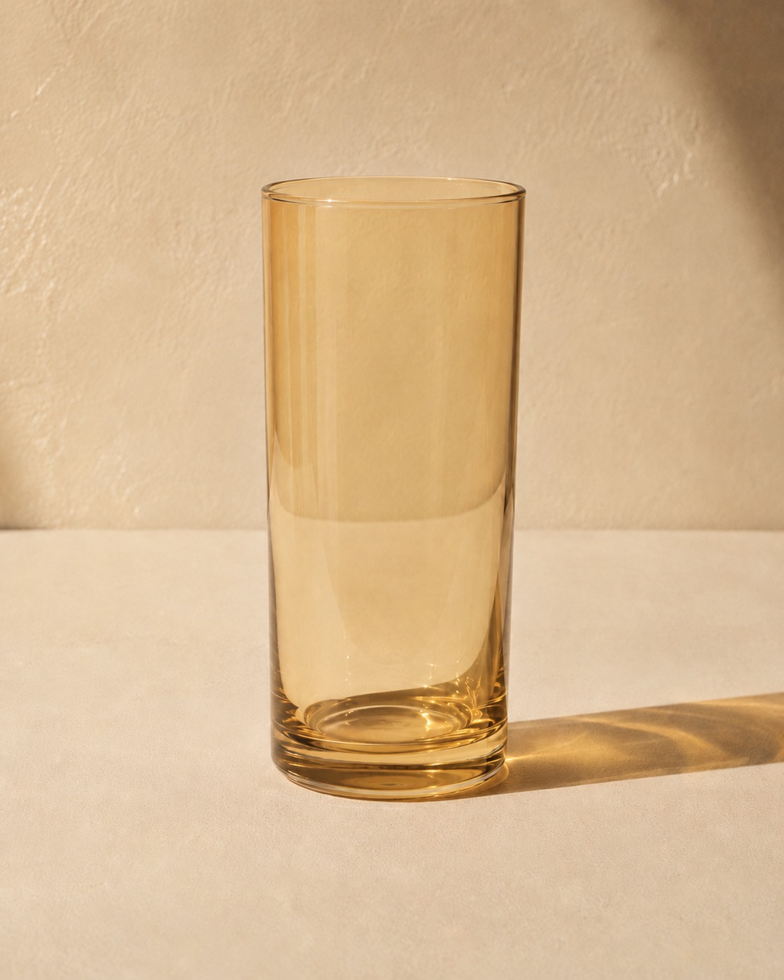 Verre à long drink — teinte miel